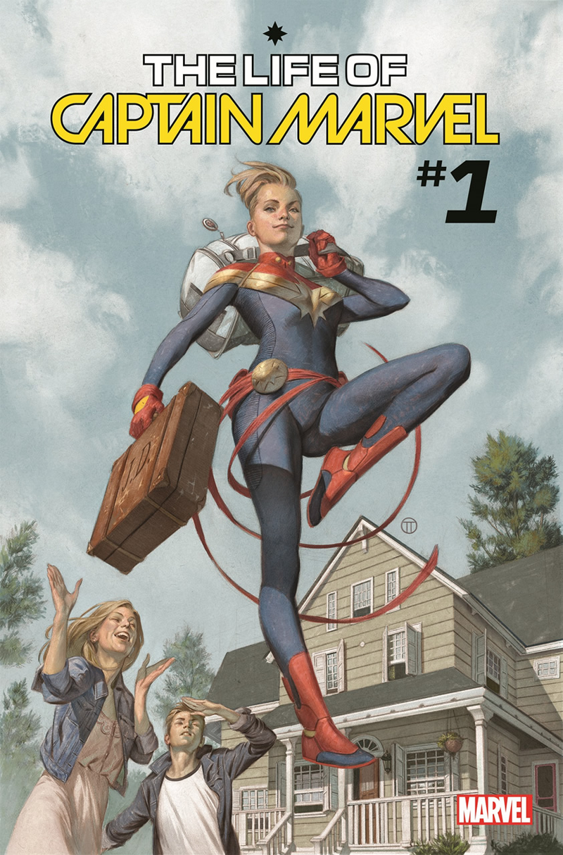 The full cover for The Life of Captain Marvel #1